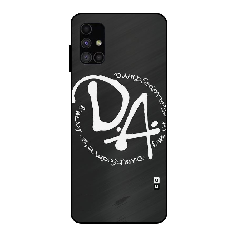 Army Strong Metal Back Case for Galaxy M51
