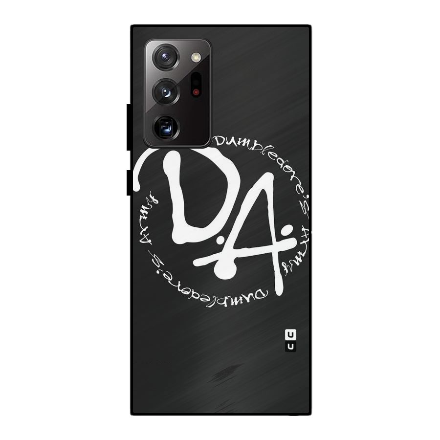 Army Strong Metal Back Case for Galaxy Note 20 Ultra 5G
