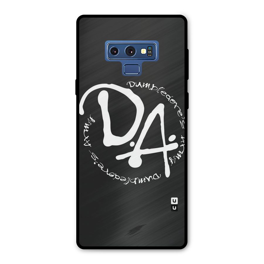 Army Strong Metal Back Case for Galaxy Note 9