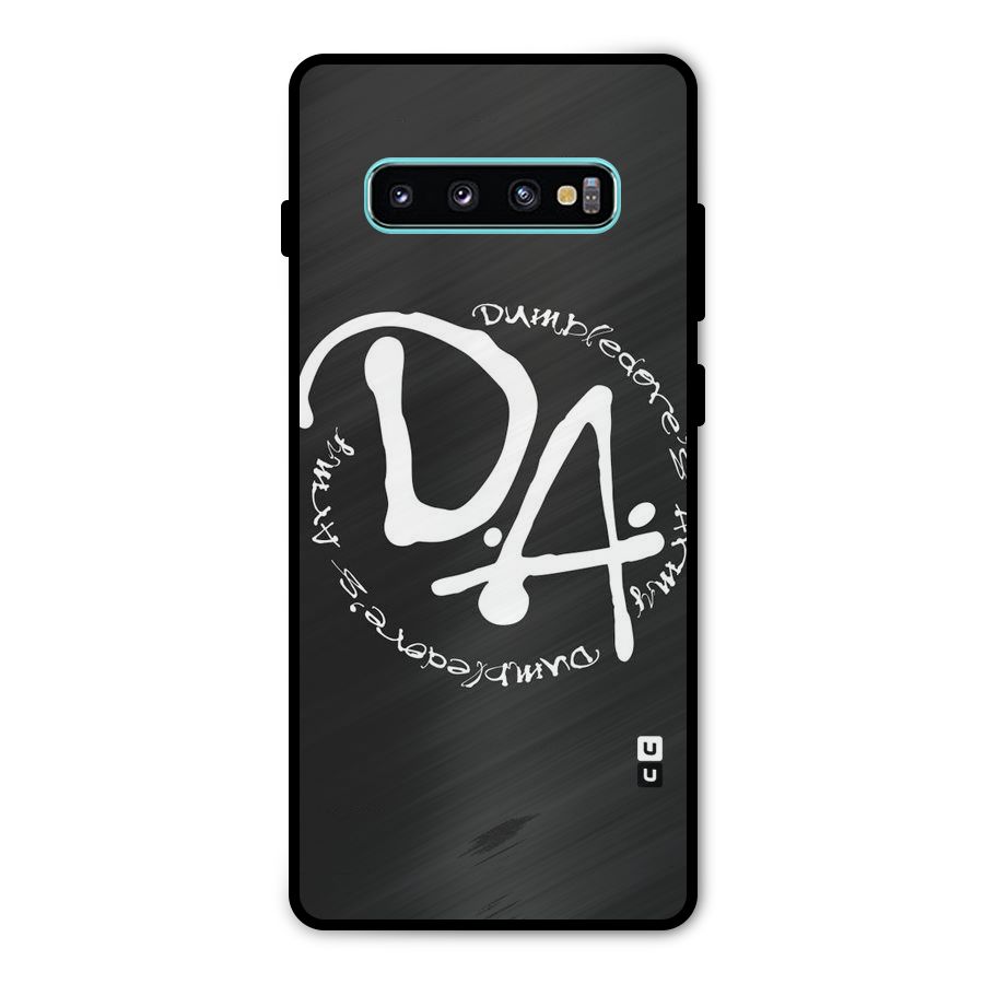 Army Strong Metal Back Case for Galaxy S10 Plus