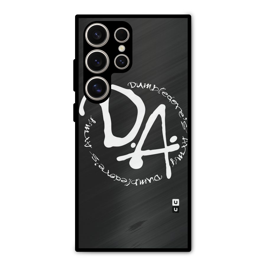 Army Strong Metal Back Case for Galaxy S24 Ultra