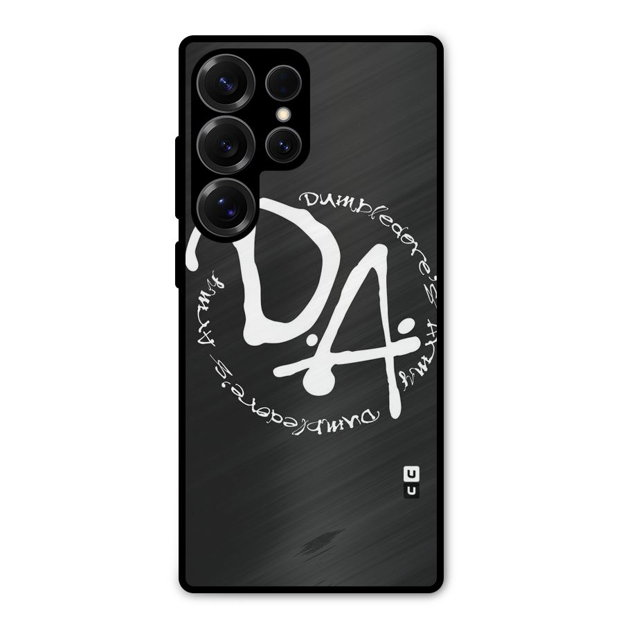 Army Strong Metal Back Case for Galaxy S25 Ultra