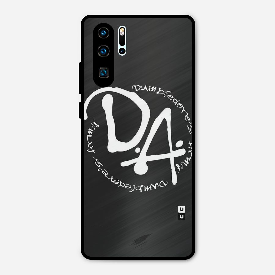 Army Strong Metal Back Case for Huawei P30 Pro