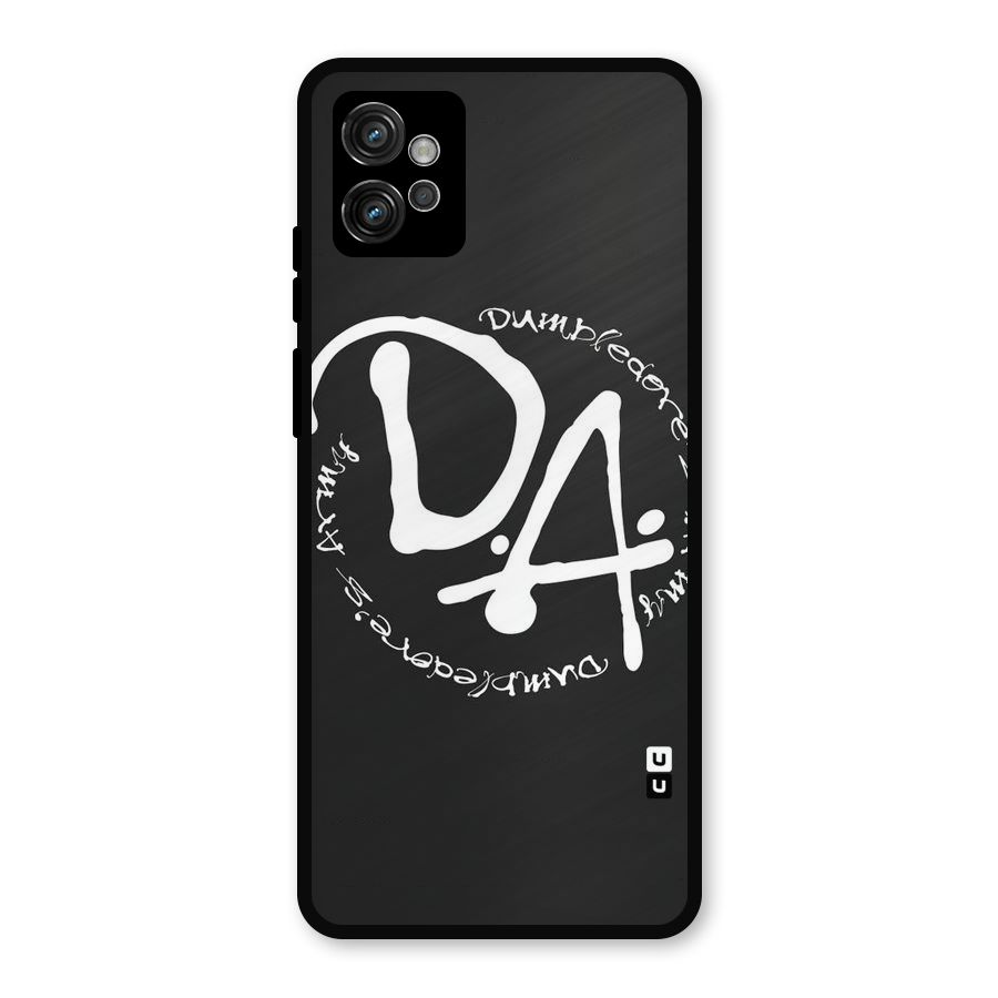 Army Strong Metal Back Case for Moto G32