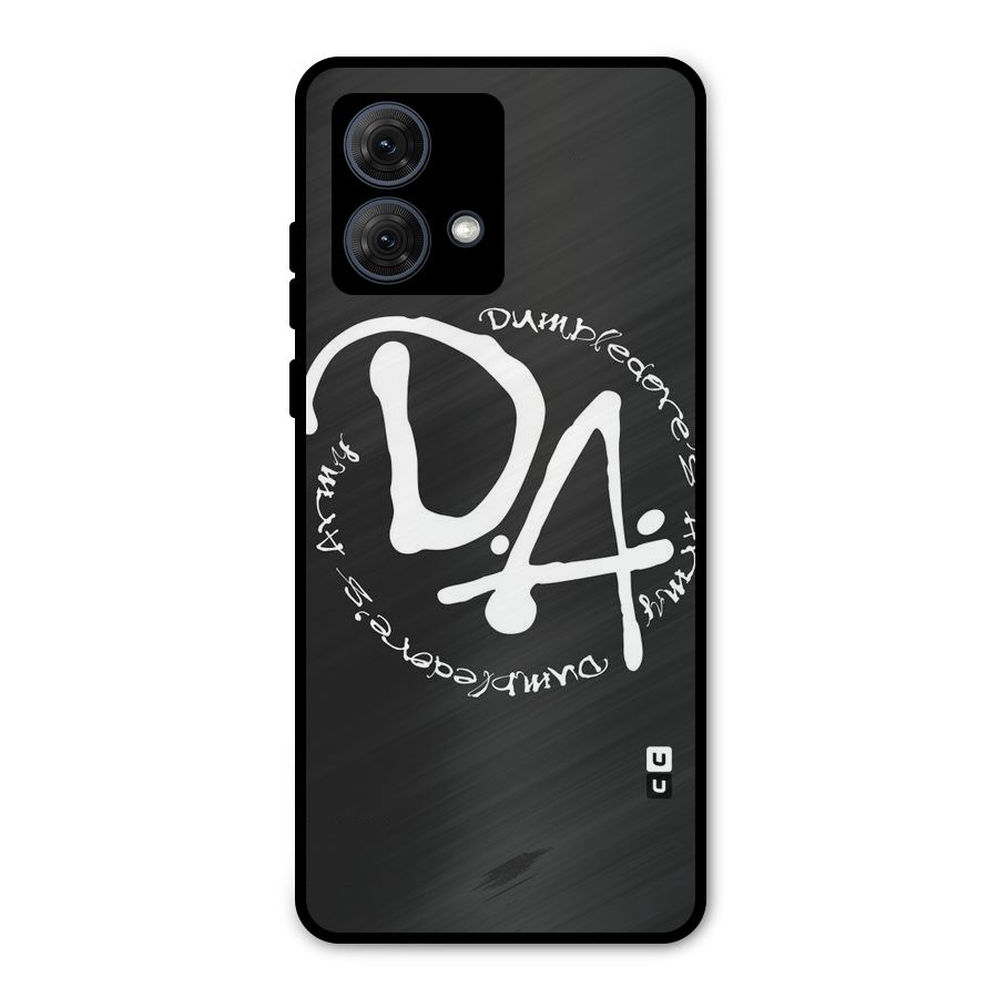 Army Strong Metal Back Case for Moto G84