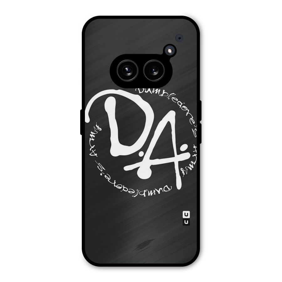 Army Strong Metal Back Case for Nothing Phone 2a Plus