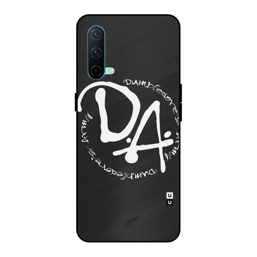 Army Strong Metal Back Case for OnePlus Nord CE 5G