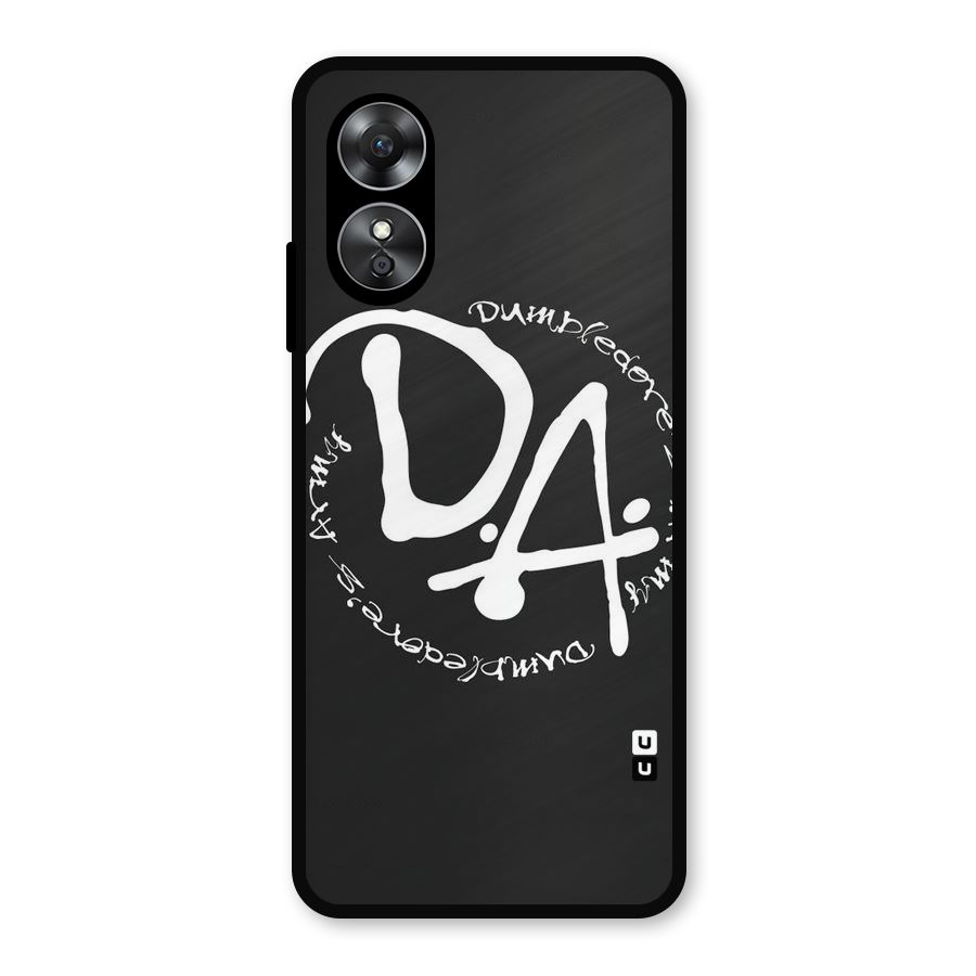Army Strong Metal Back Case for Oppo A17