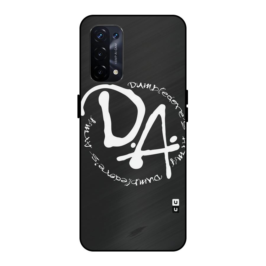 Army Strong Metal Back Case for Oppo A74 5G