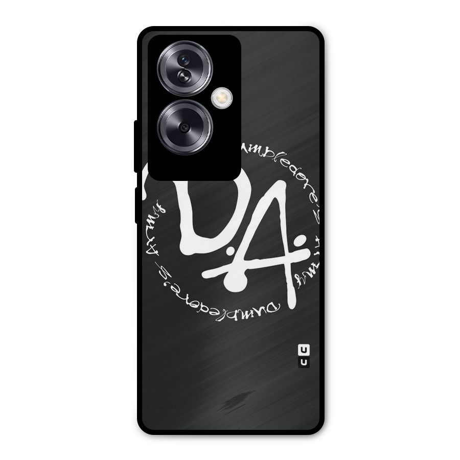 Army Strong Metal Back Case for Oppo A79 5G