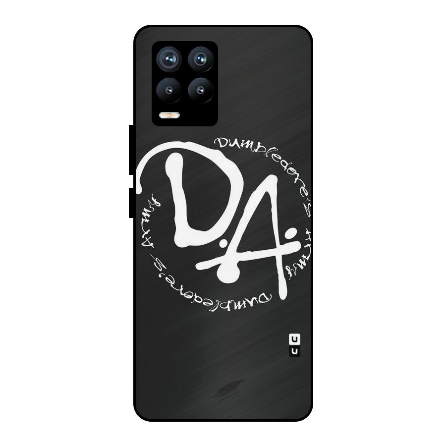 Army Strong Metal Back Case for Realme 8 Pro