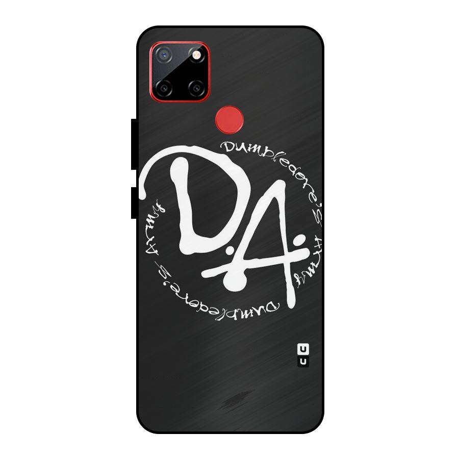 Army Strong Metal Back Case for Realme C12