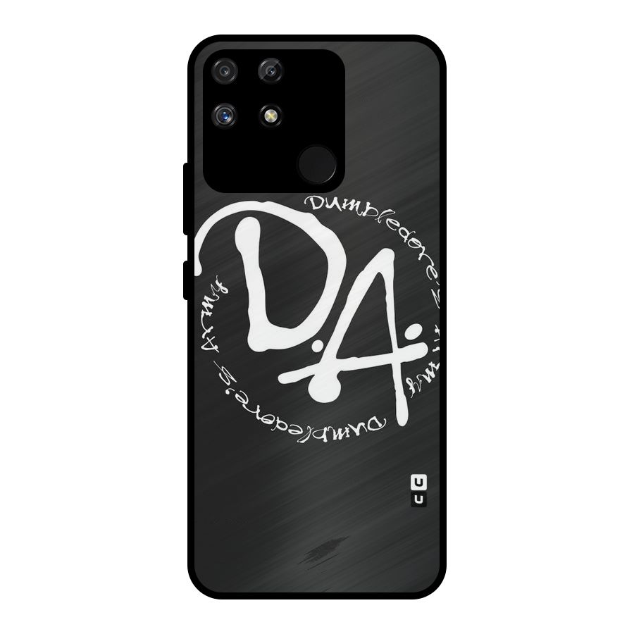 Army Strong Metal Back Case for Realme Narzo 50A