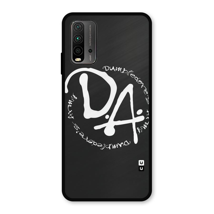 Army Strong Metal Back Case for Redmi 9 Power