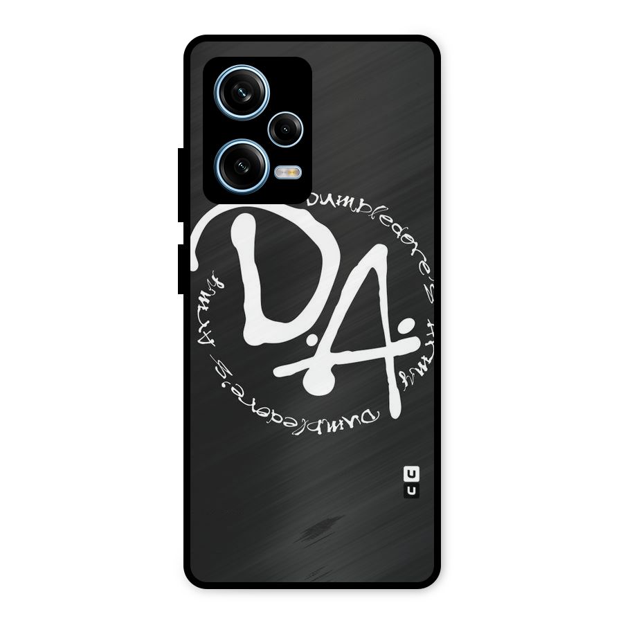 Army Strong Metal Back Case for Redmi Note 12 Pro