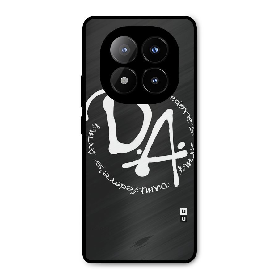 Army Strong Metal Back Case for Redmi Note 14 Pro Plus 5G