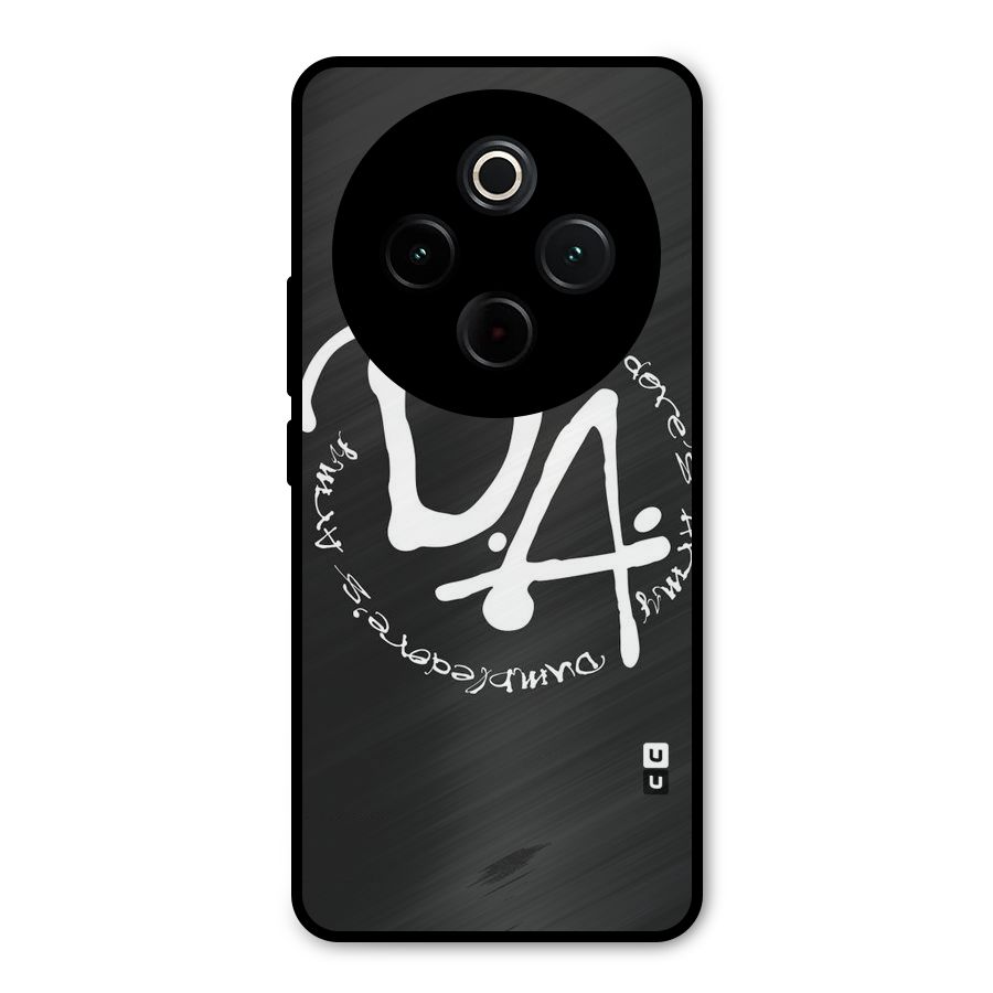 Army Strong Metal Back Case for Vivo T4