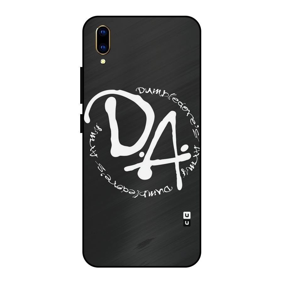 Army Strong Metal Back Case for Vivo V11 Pro