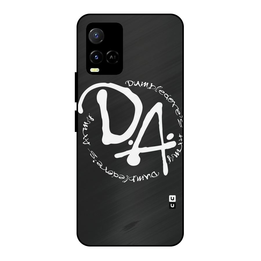 Army Strong Metal Back Case for Vivo Y21T