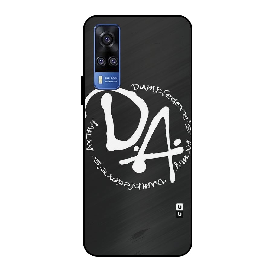 Army Strong Metal Back Case for Vivo Y51