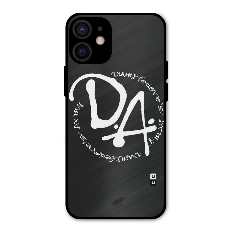 Army Strong Metal Back Case for iPhone 12 Mini