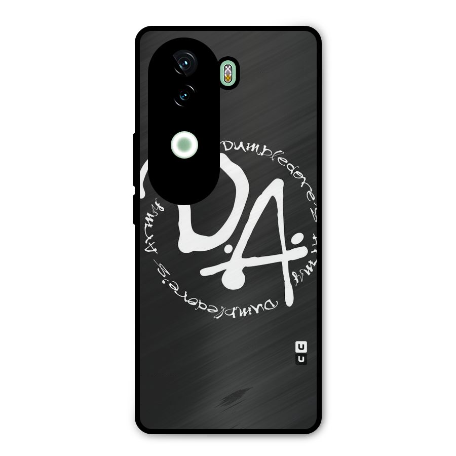 Army Strong Metal Back Case for iQOO Z9s
