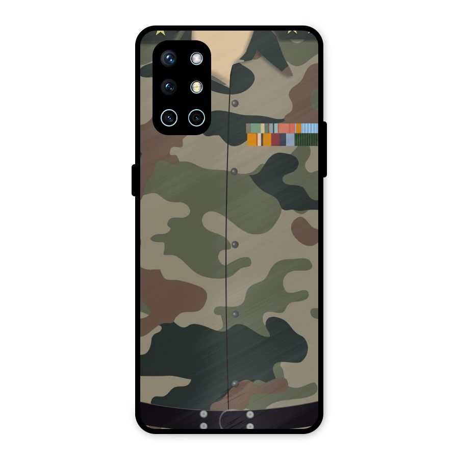 Army Uniform Metal Back Case for OnePlus 9R