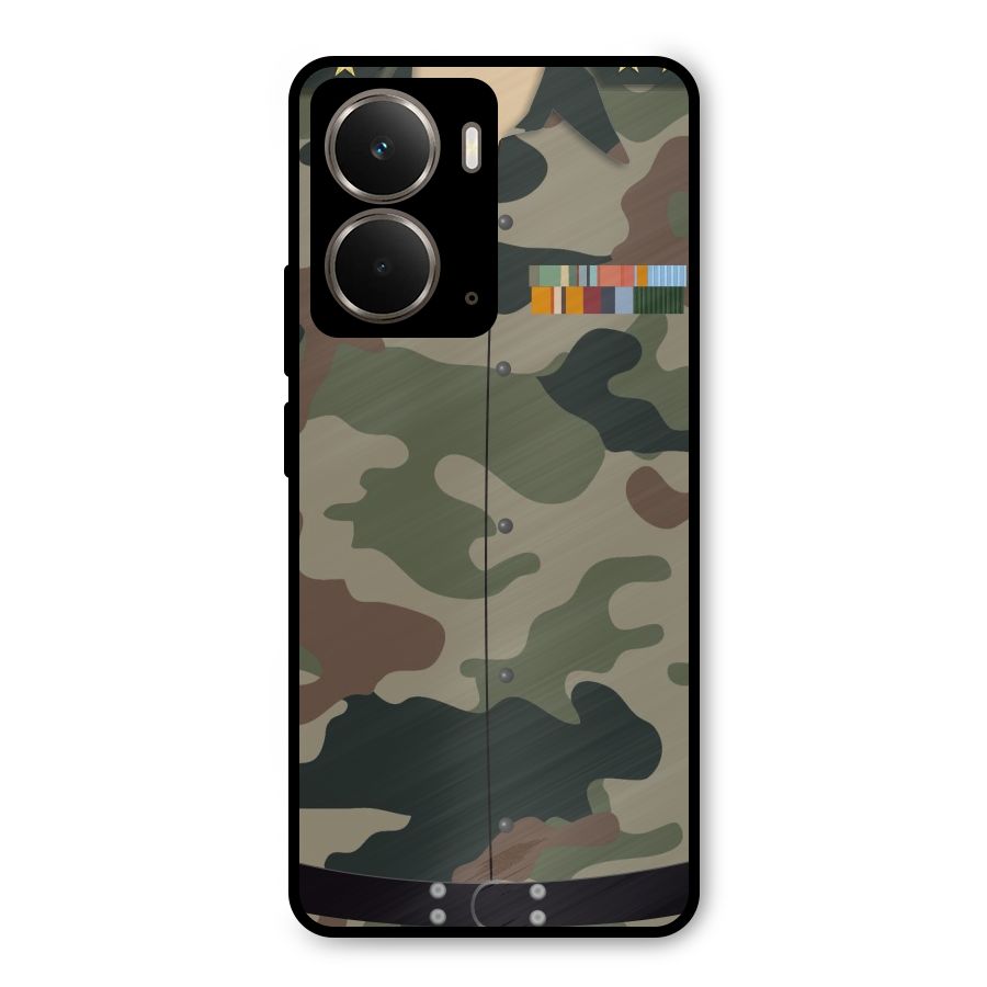 Army Uniform Metal Back Case for Realme P3