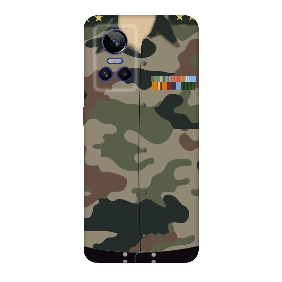 Army Uniform Original Polycarbonate Back Case for Realme GT Neo 3