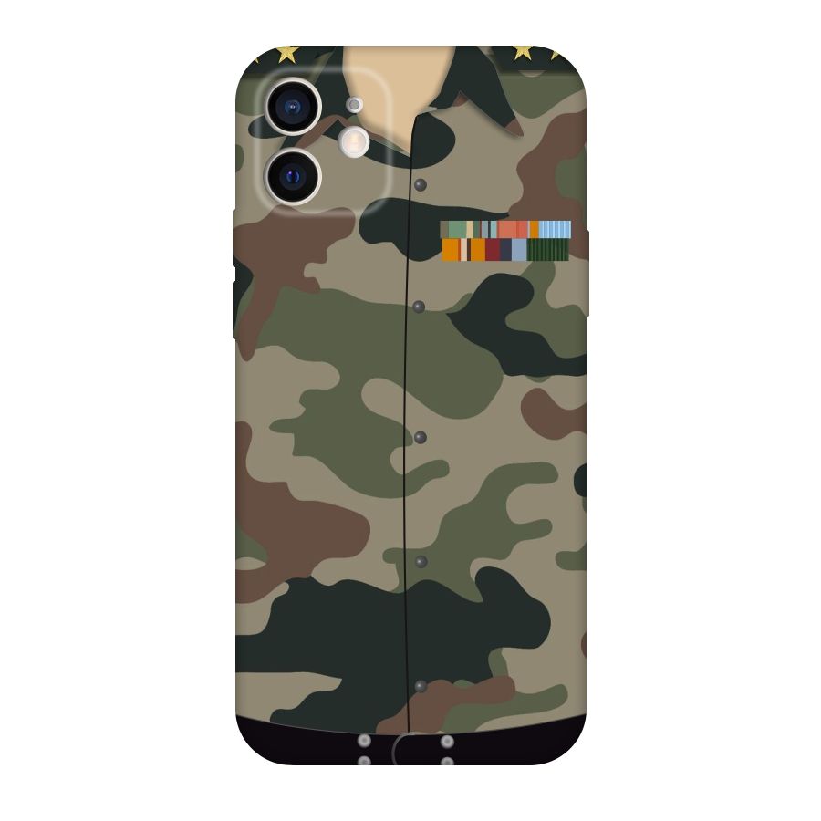 Army Uniform Original Polycarbonate Back Case for iPhone 12