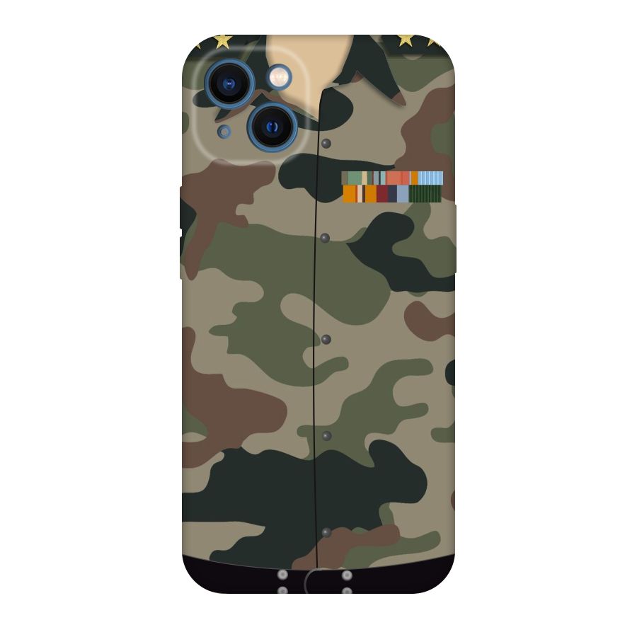 Army Uniform Original Polycarbonate Back Case for iPhone 13
