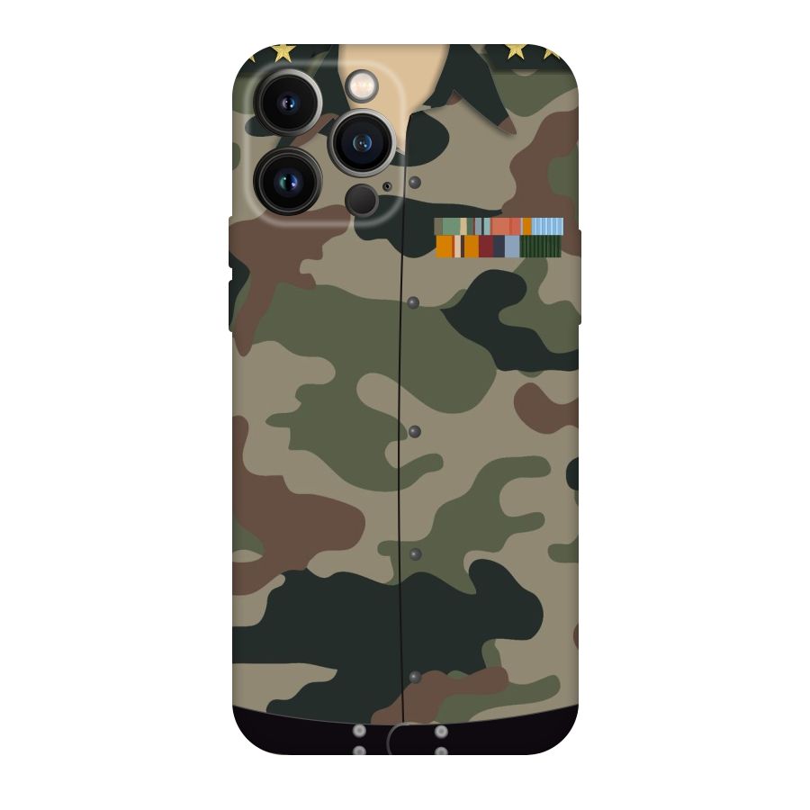 Army Uniform Original Polycarbonate Back Case for iPhone 13 Pro Max