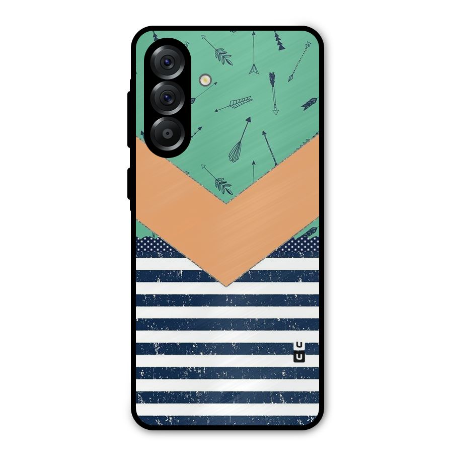 Arrows and Stripes Metal Back Case for Galaxy A36