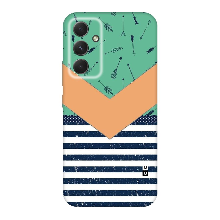 Arrows and Stripes Original Polycarbonate Back Case for Galaxy A54