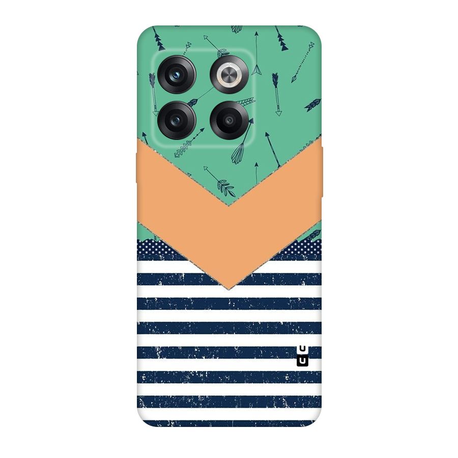 Arrows and Stripes Original Polycarbonate Back Case for OnePlus 10T