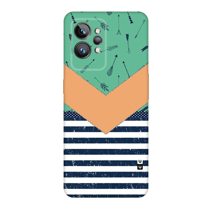 Arrows and Stripes Original Polycarbonate Back Case for Realme GT2 Pro