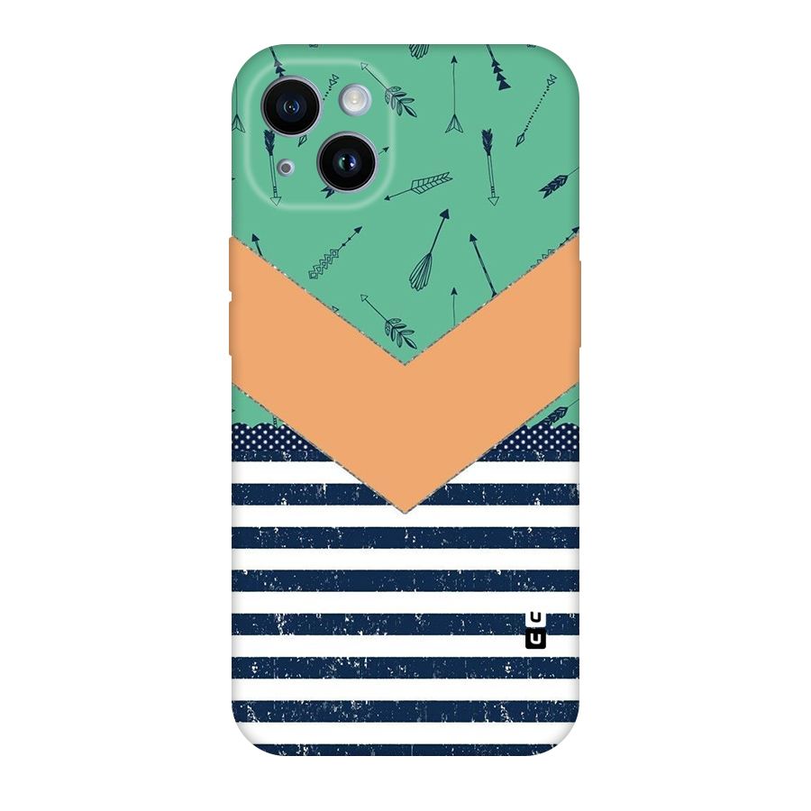 Arrows and Stripes Original Polycarbonate Back Case for iPhone 14