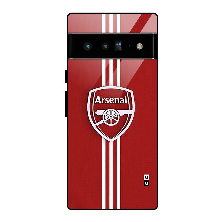 Arsenal Club Glass Back Case for Google Pixel 6 Pro
