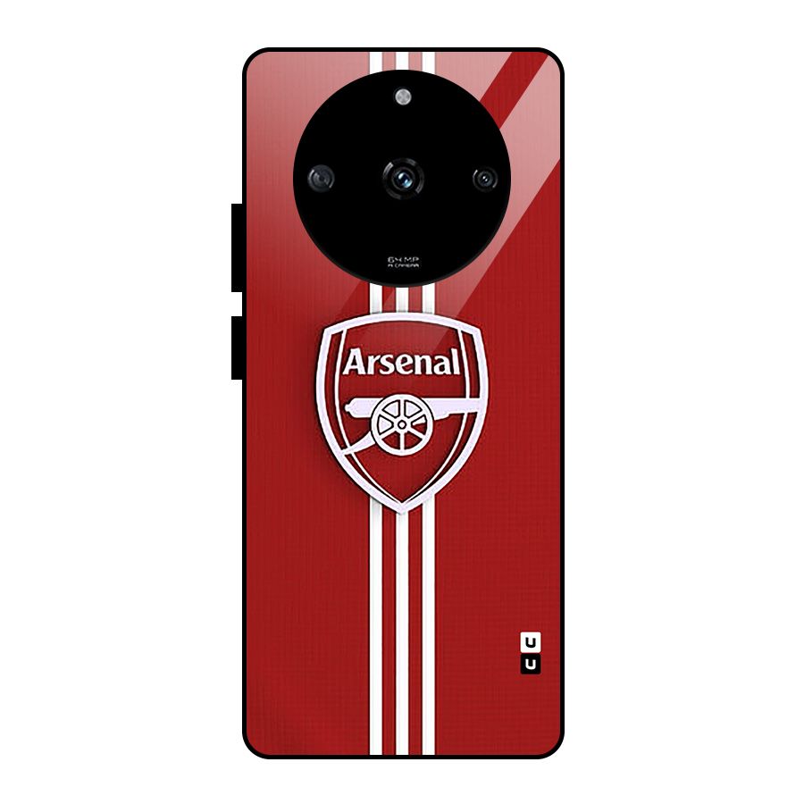 Arsenal Club Glass Back Case for Realme Narzo 60 5G