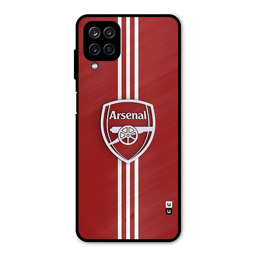 Arsenal Club Metal Back Case for Galaxy A12