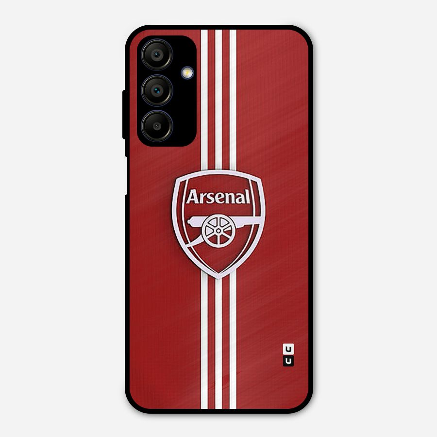 Arsenal Club Metal Back Case for Galaxy A15 5G