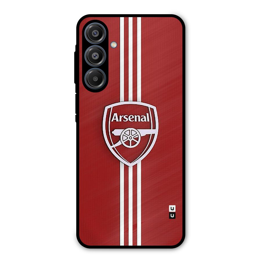 Arsenal Club Metal Back Case for Galaxy A16 5G