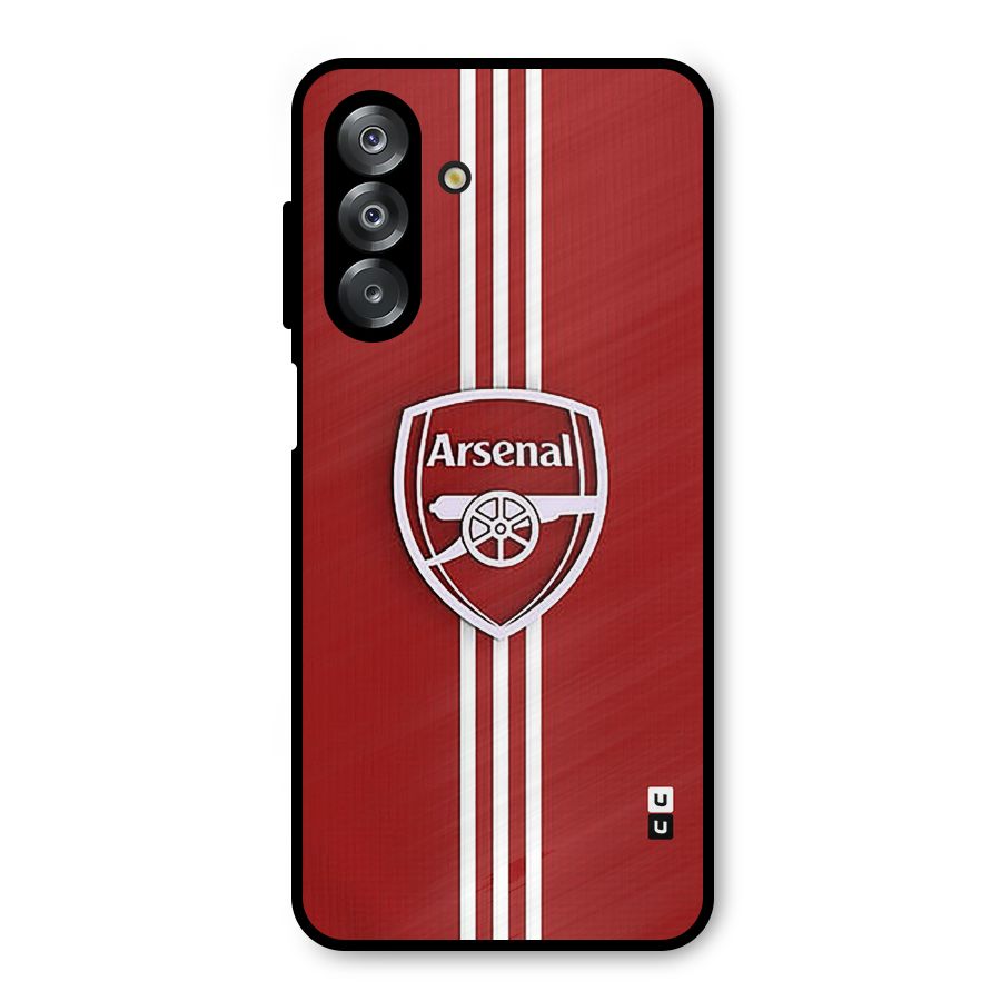 Arsenal Club Metal Back Case for Galaxy A26