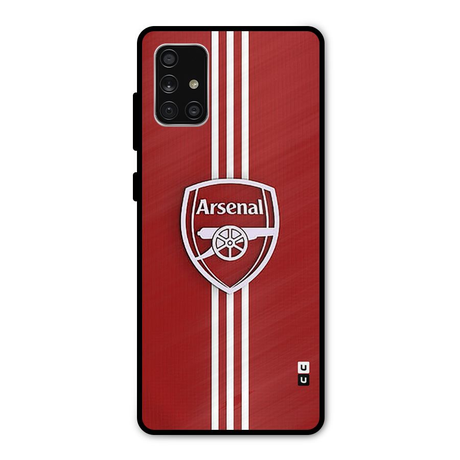 Arsenal Club Metal Back Case for Galaxy A71