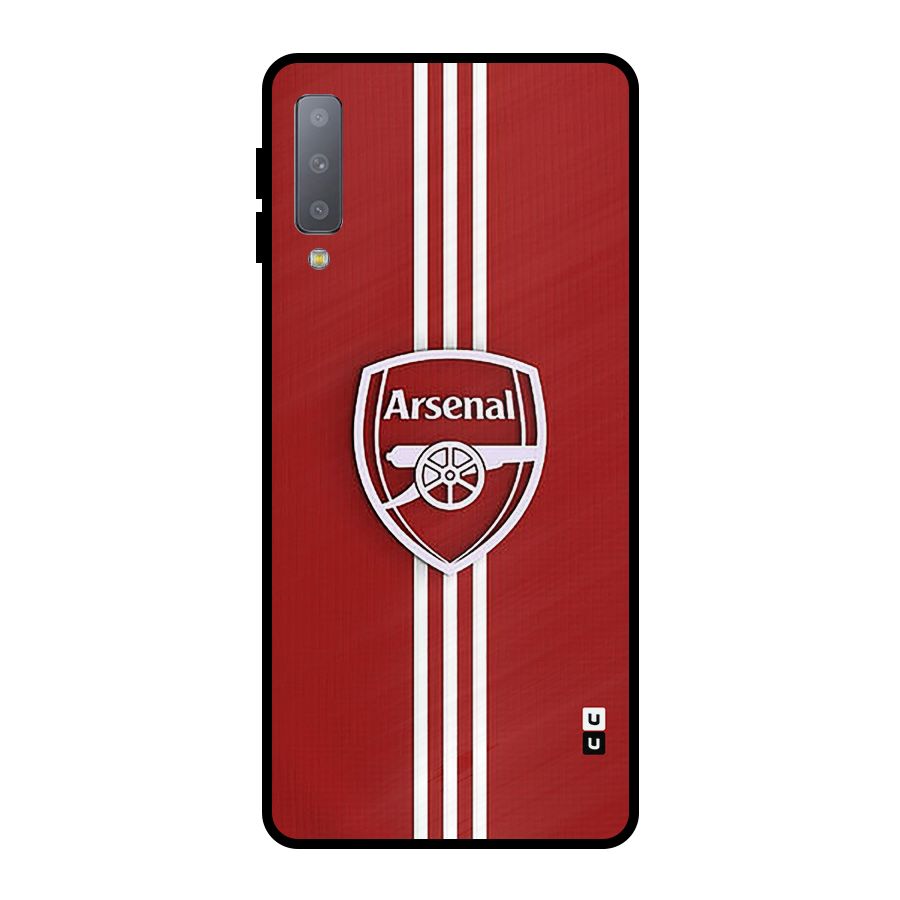 Arsenal Club Metal Back Case for Galaxy A7 (2018)