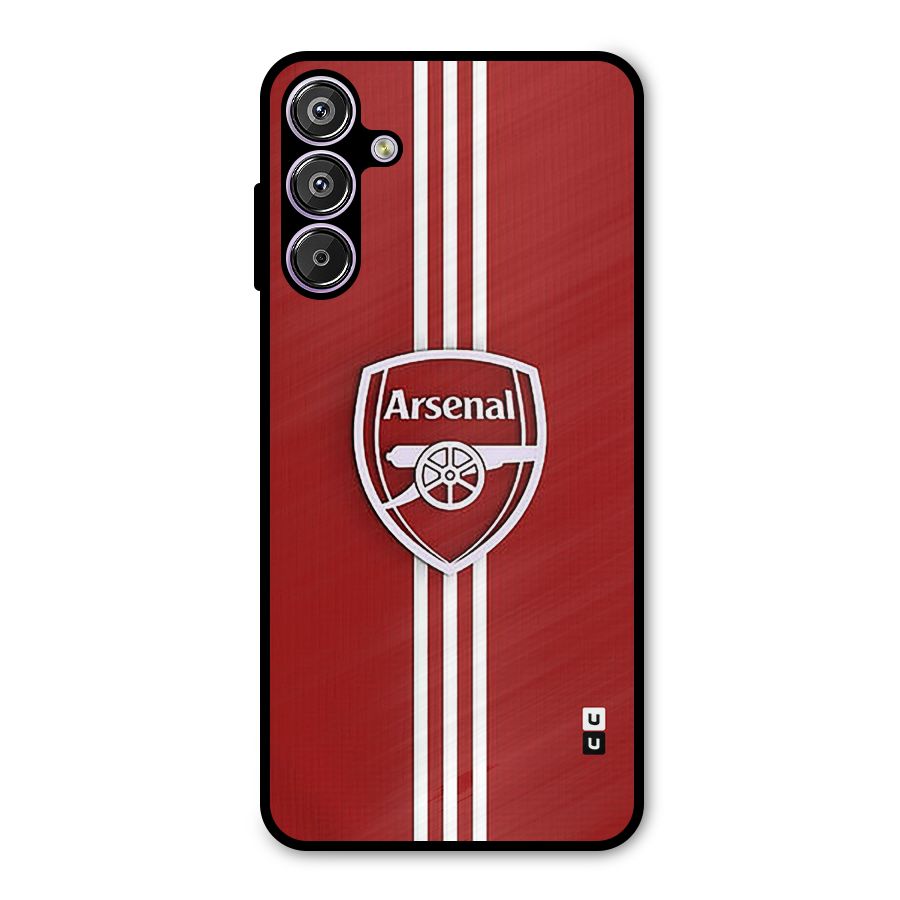Arsenal Club Metal Back Case for Galaxy M15