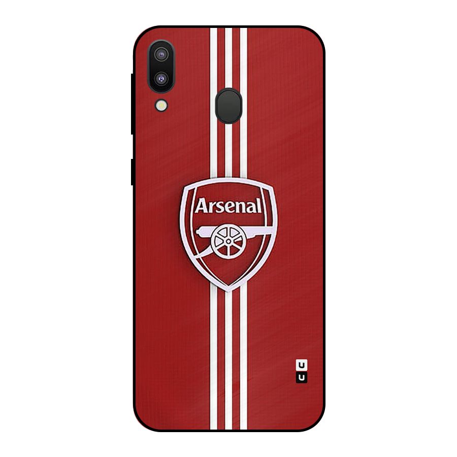 Arsenal Club Metal Back Case for Galaxy M20