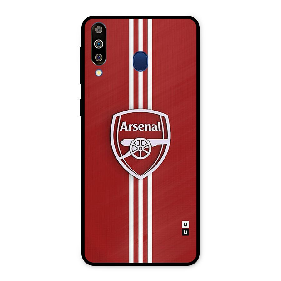 Arsenal Club Metal Back Case for Galaxy M30