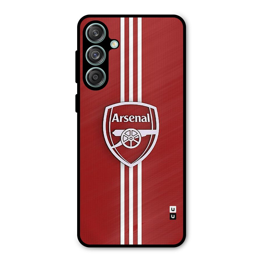 Arsenal Club Metal Back Case for Galaxy M55 5G