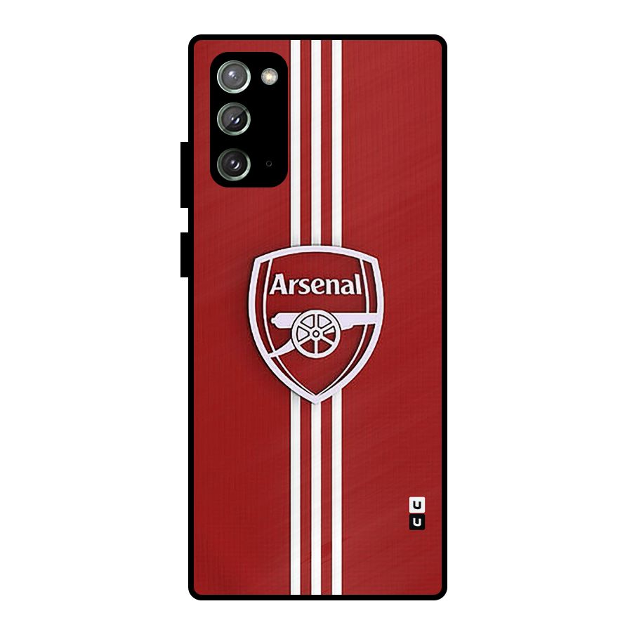 Arsenal Club Metal Back Case for Galaxy Note 20